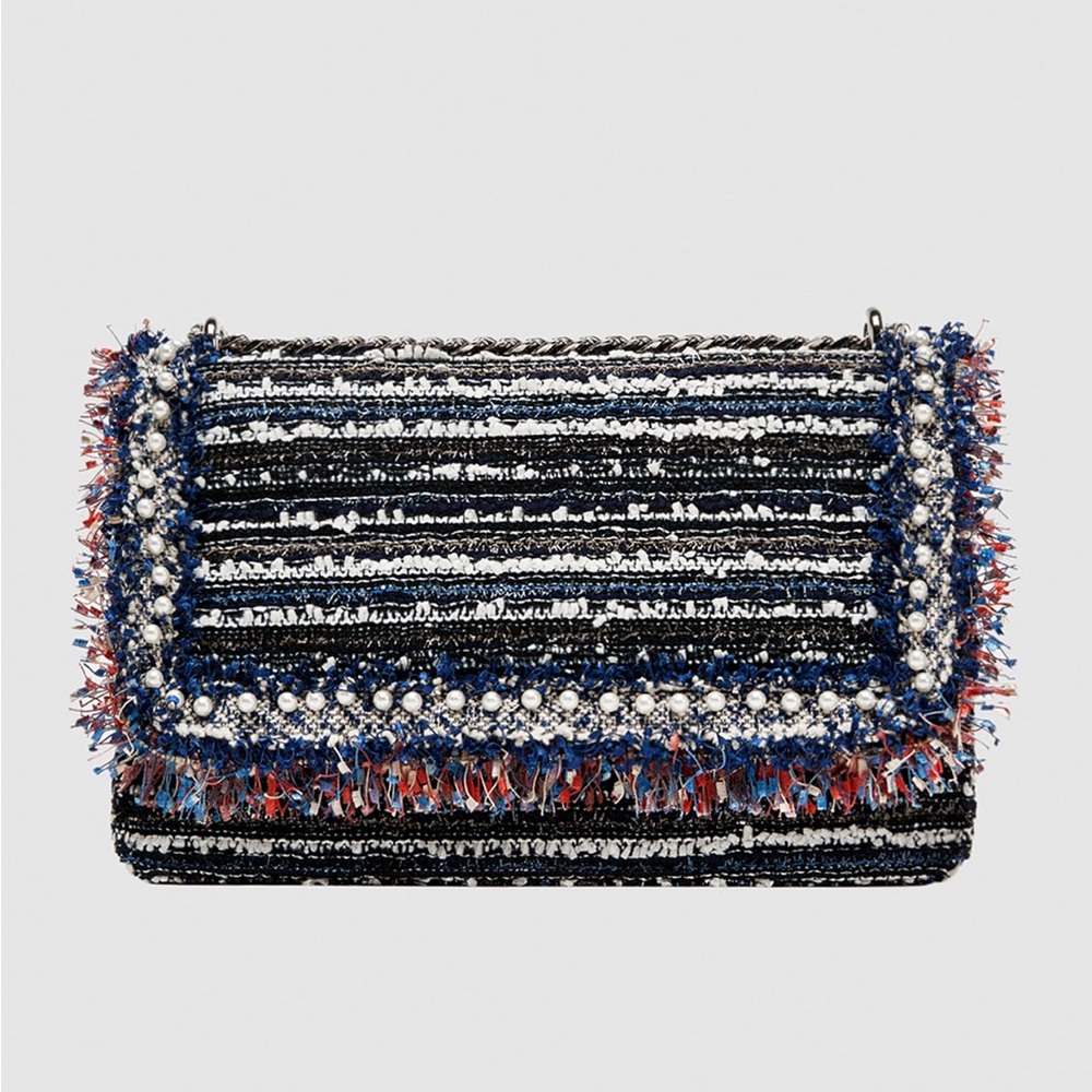 Tweed Shoulder Bag